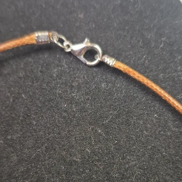 Silver Colored Triple Heart Pendant Necklace (J44) - Picture 5 of 5